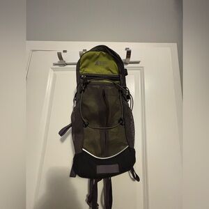 MEC- Small Green and Black Backpack